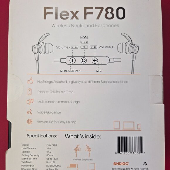 New~ Flex Wireless Earbuds - Picture 2 of 2